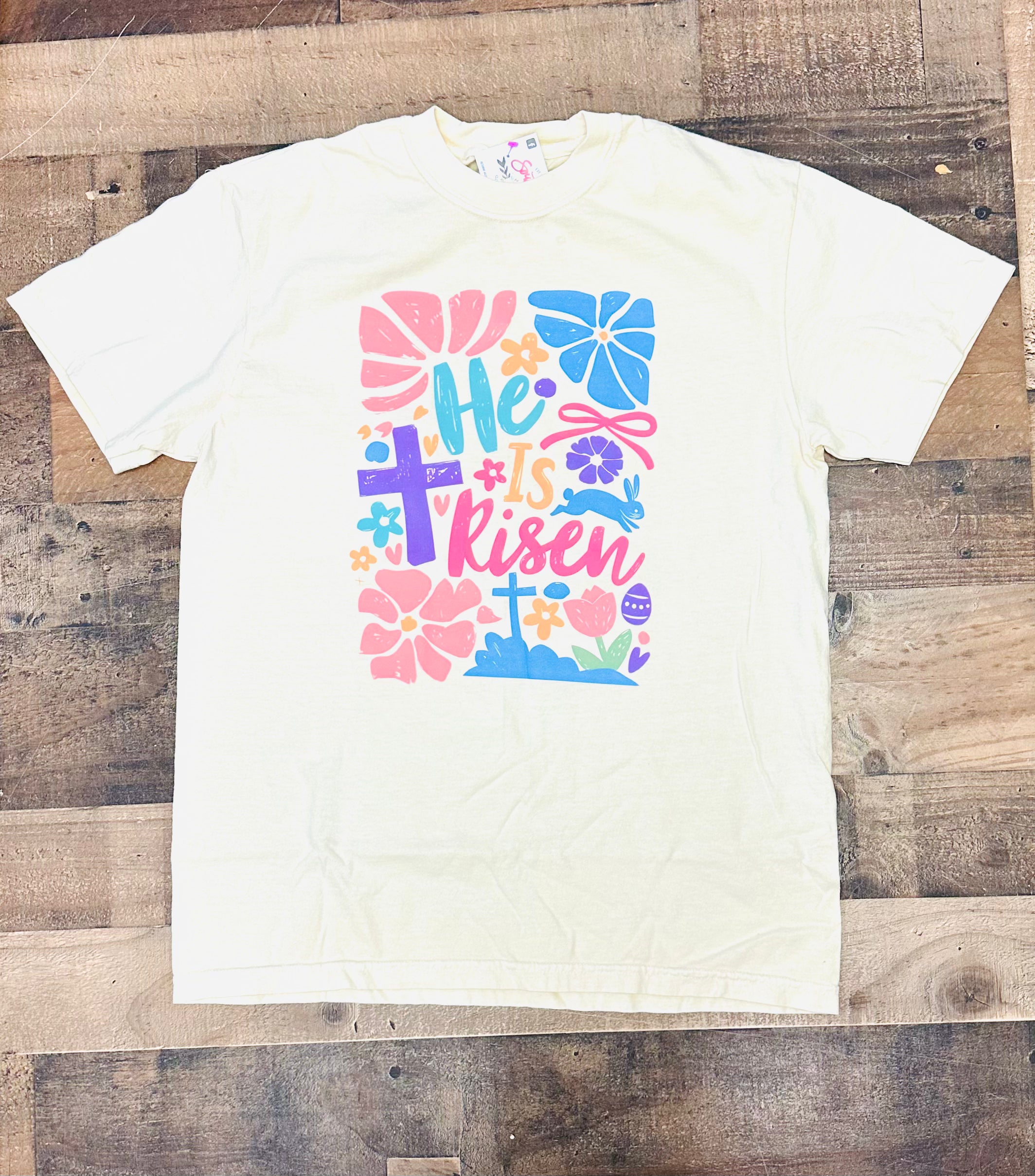 He Is Risen Tee