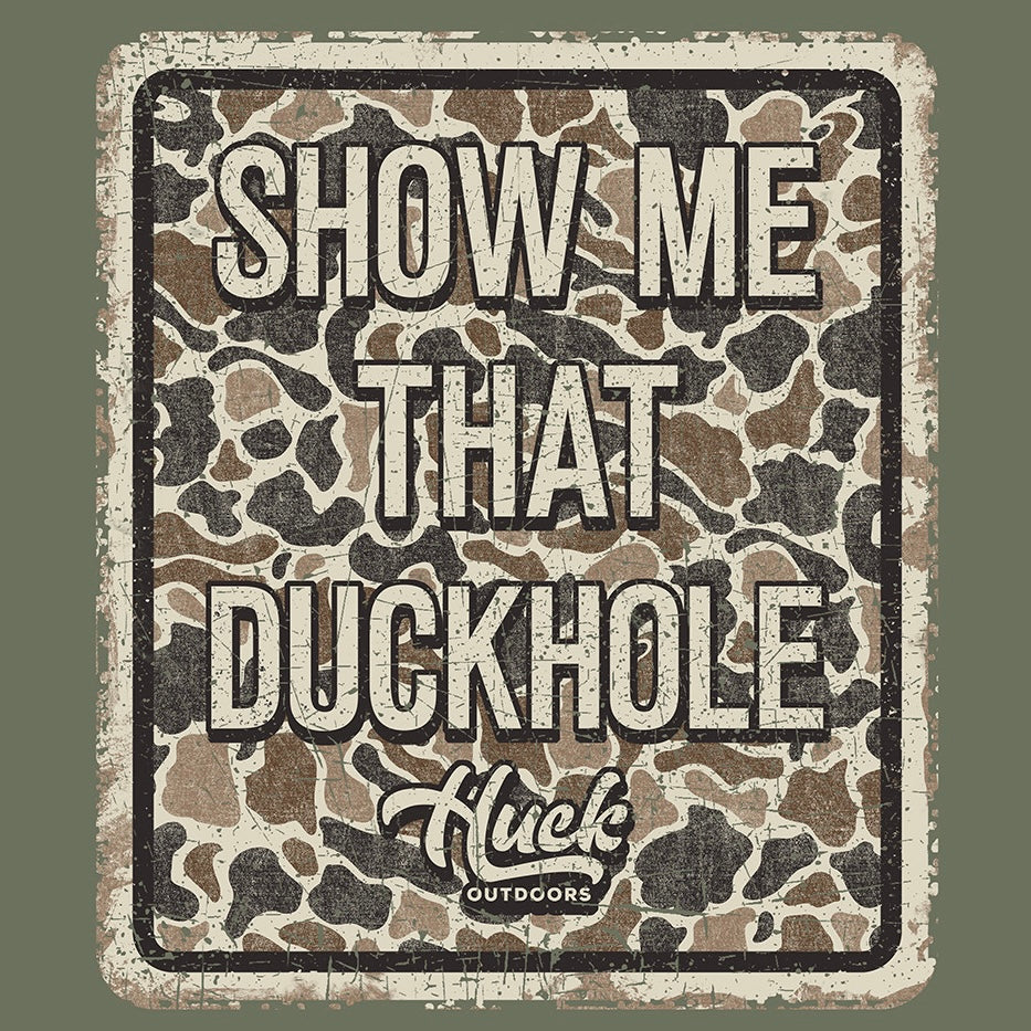 Huck Camo Duckhole Tee
