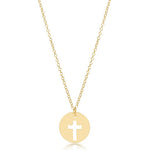 16" Blessed Disc Necklace