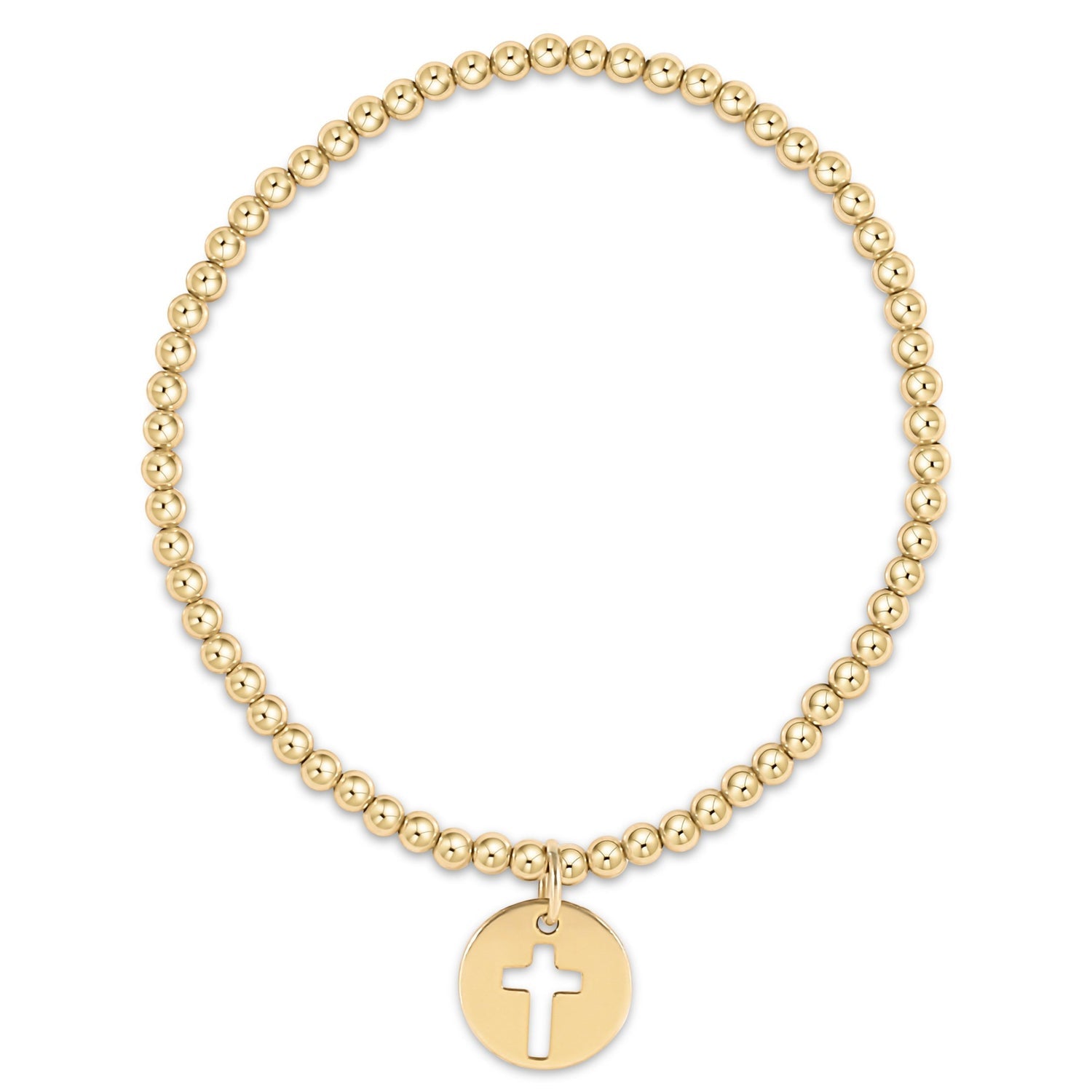 ENewton|Bless Disc 3mm Bracelet