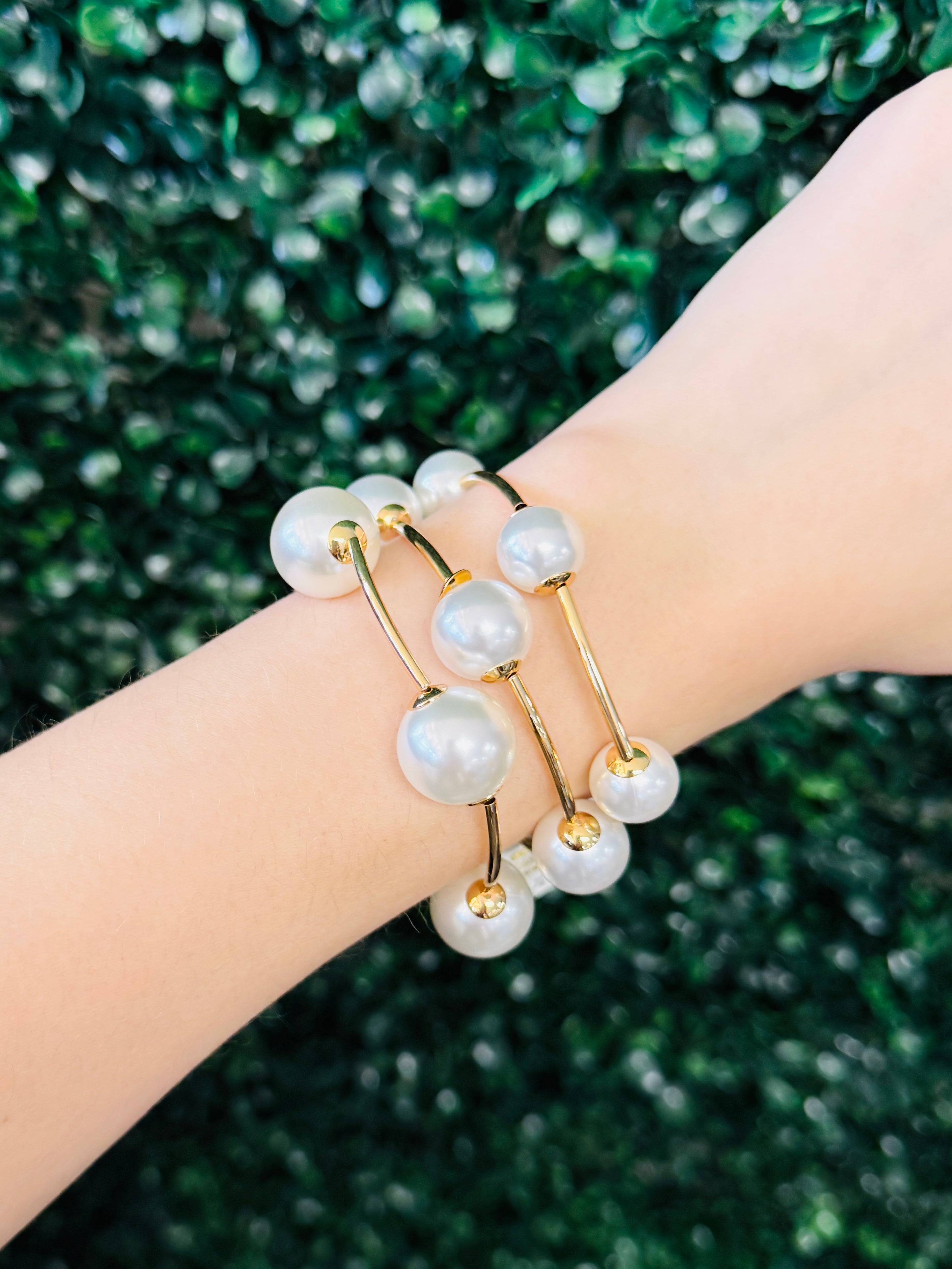 Jane Marie Pearl Stretch Bracelets