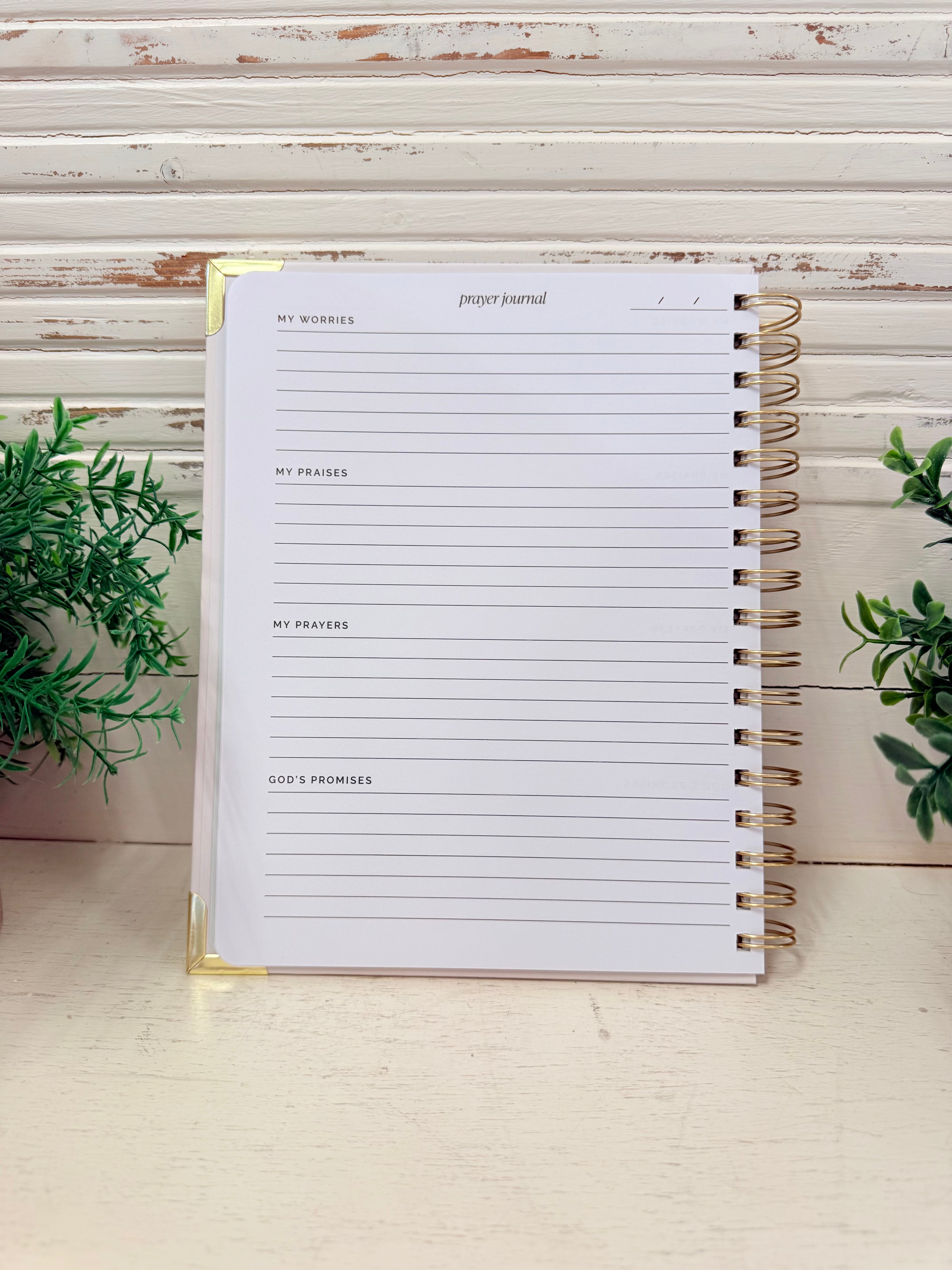 Prayer Journal | Because He Bends Down