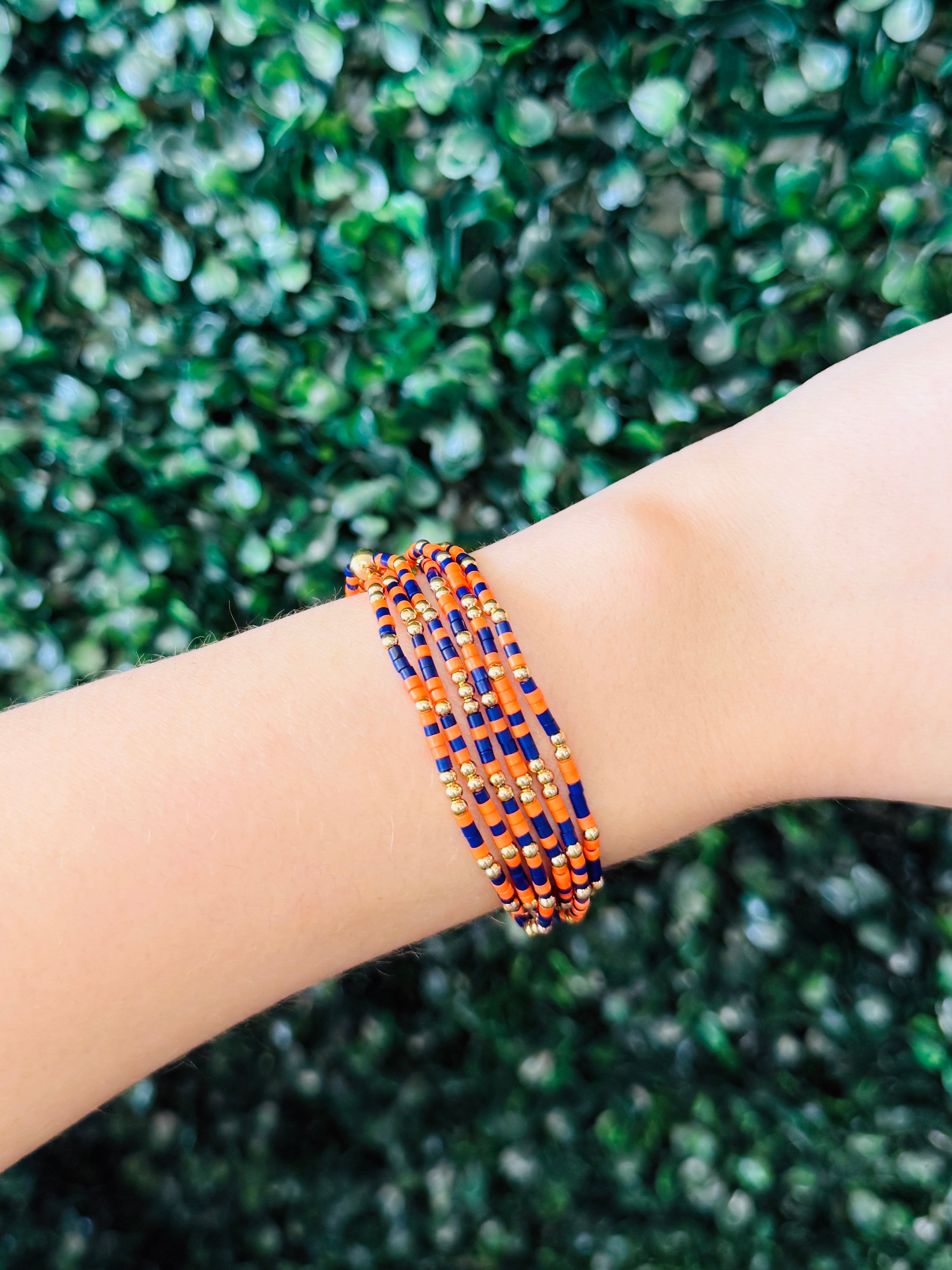 Gameday Beaded Bracelet Set