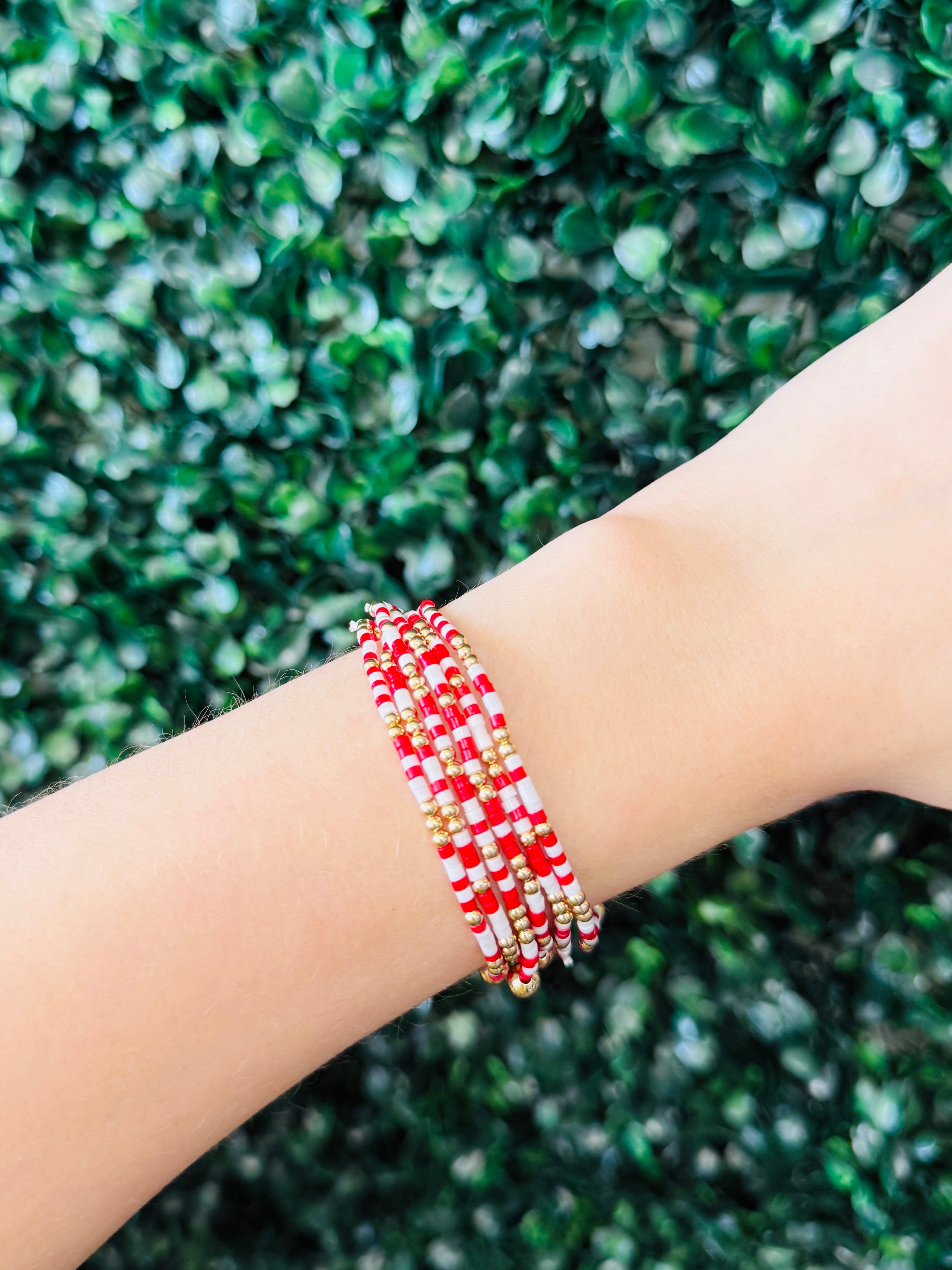 Gameday Beaded Bracelet Set