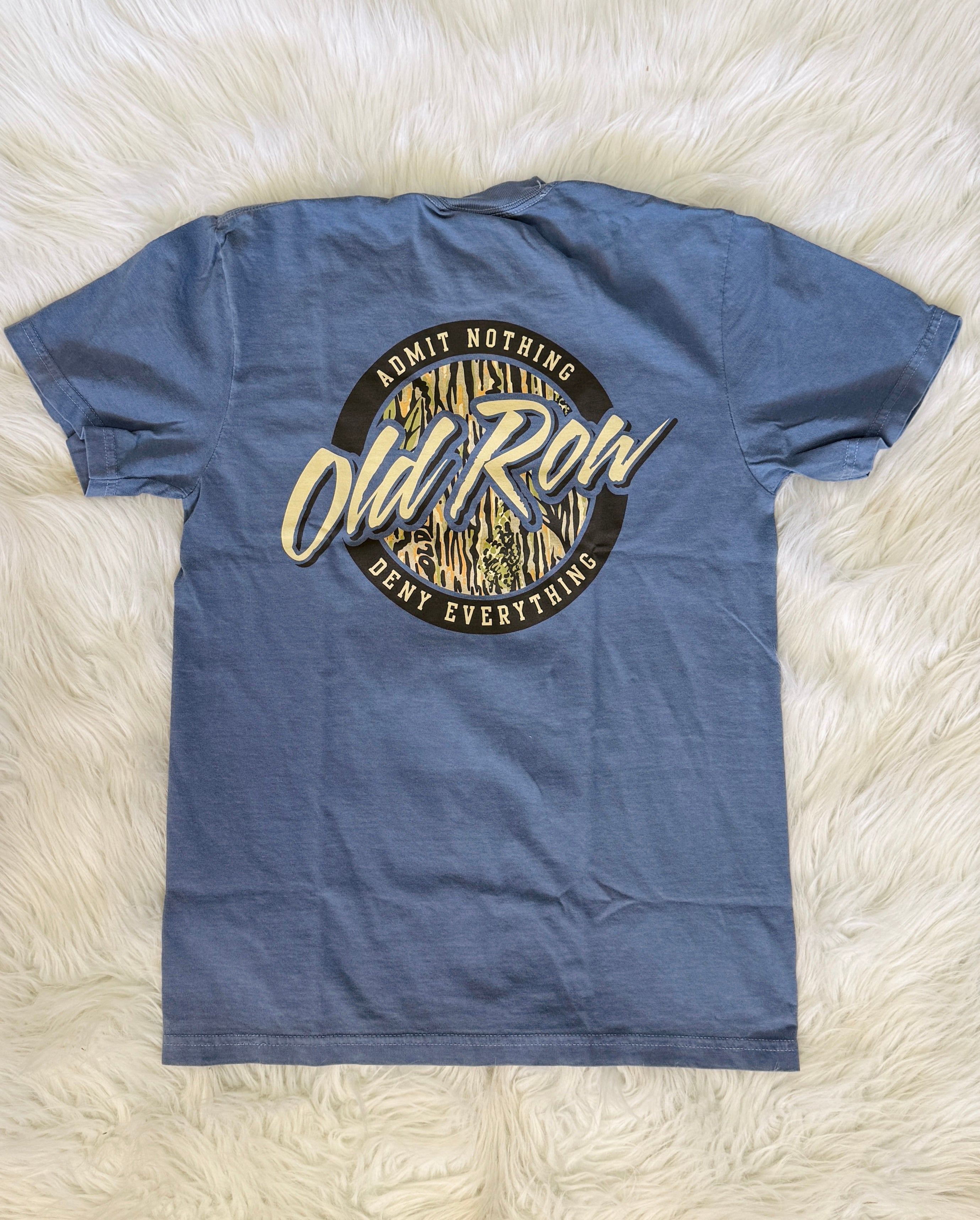 Old Row|Camo Logo Tee