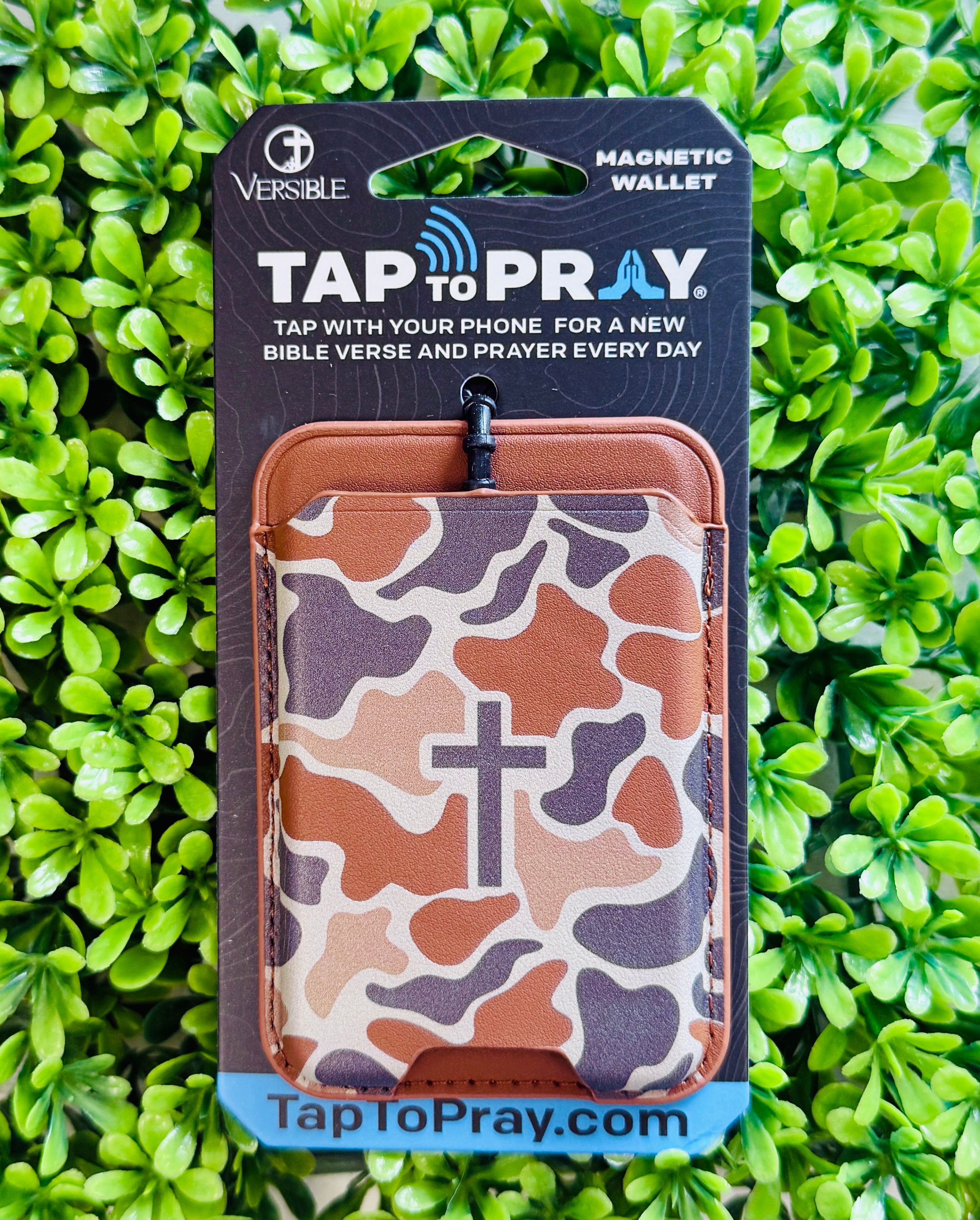 Tap To Pray® Magnetic Wallet