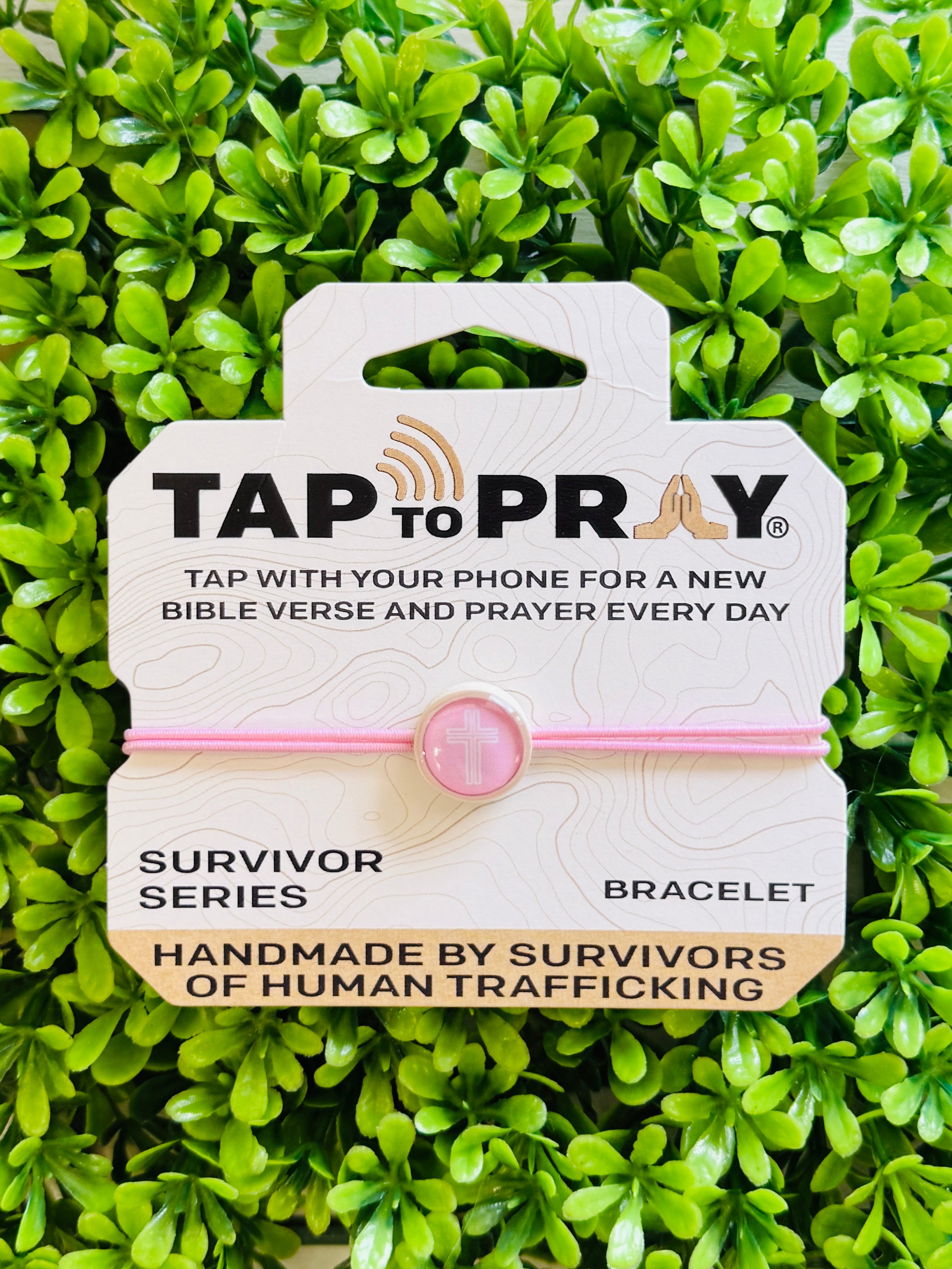 Tap To Pray® Survivor Bungee Bracelet