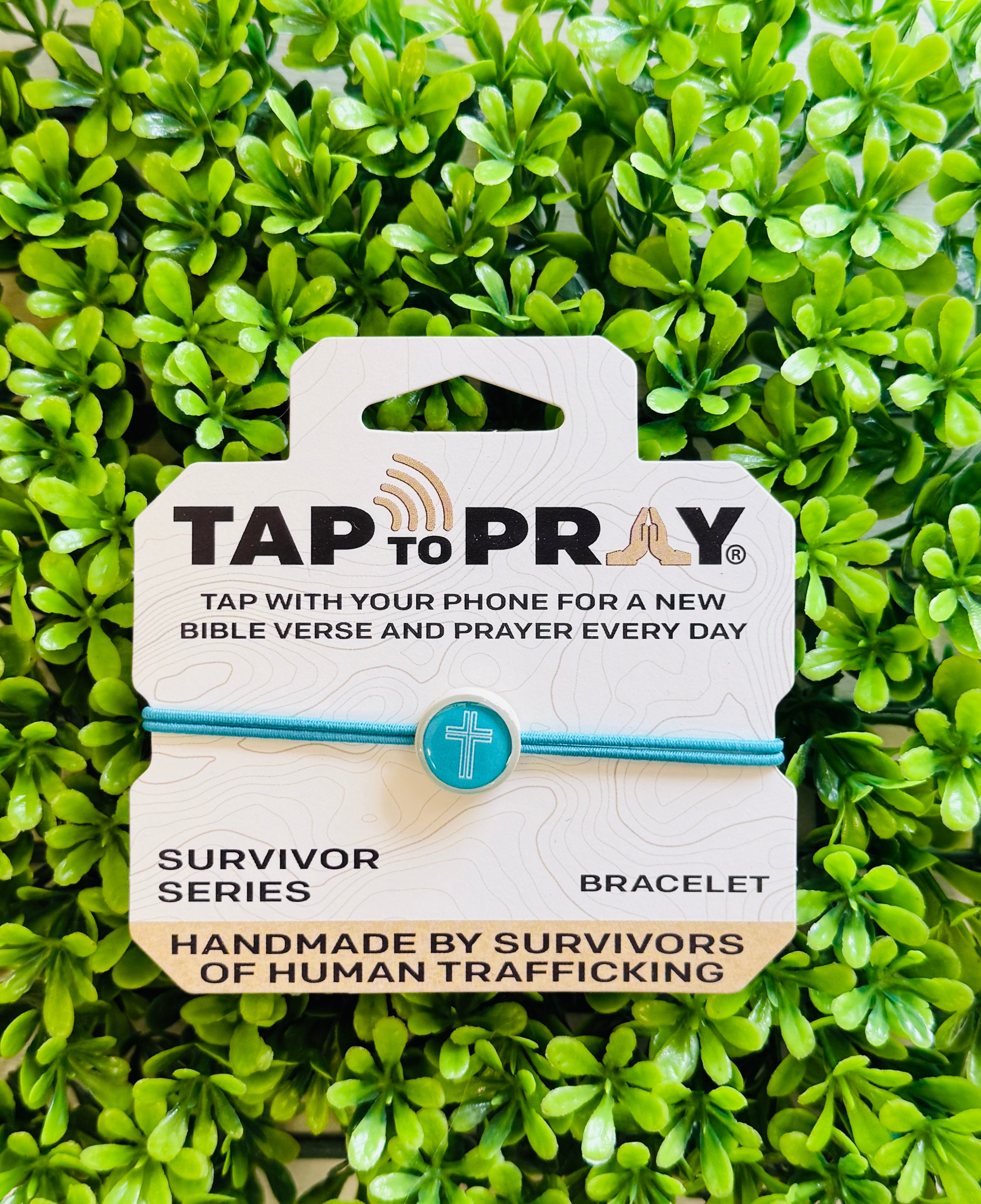 Tap To Pray® Survivor Bungee Bracelet