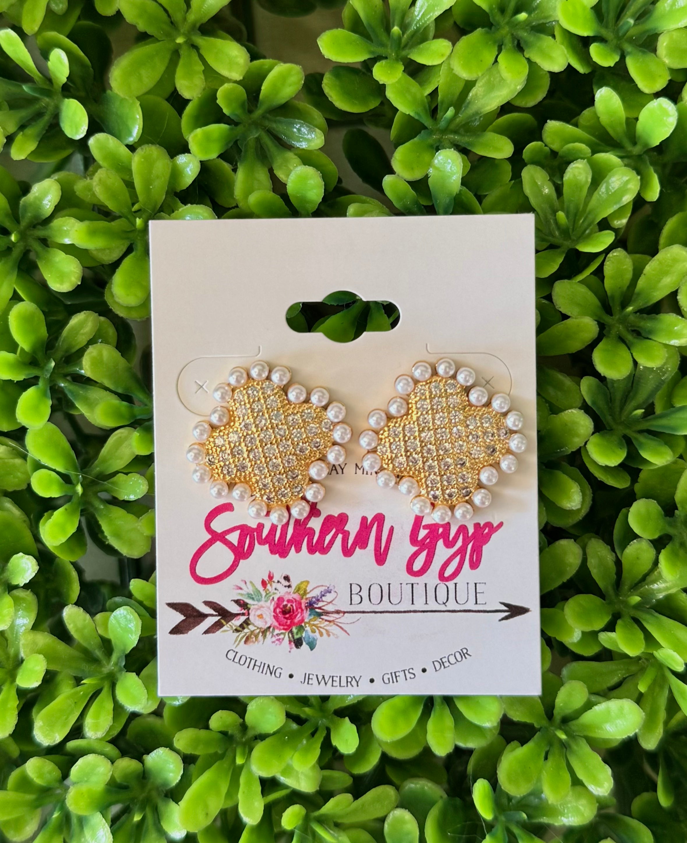 Pearl Clover Earrings