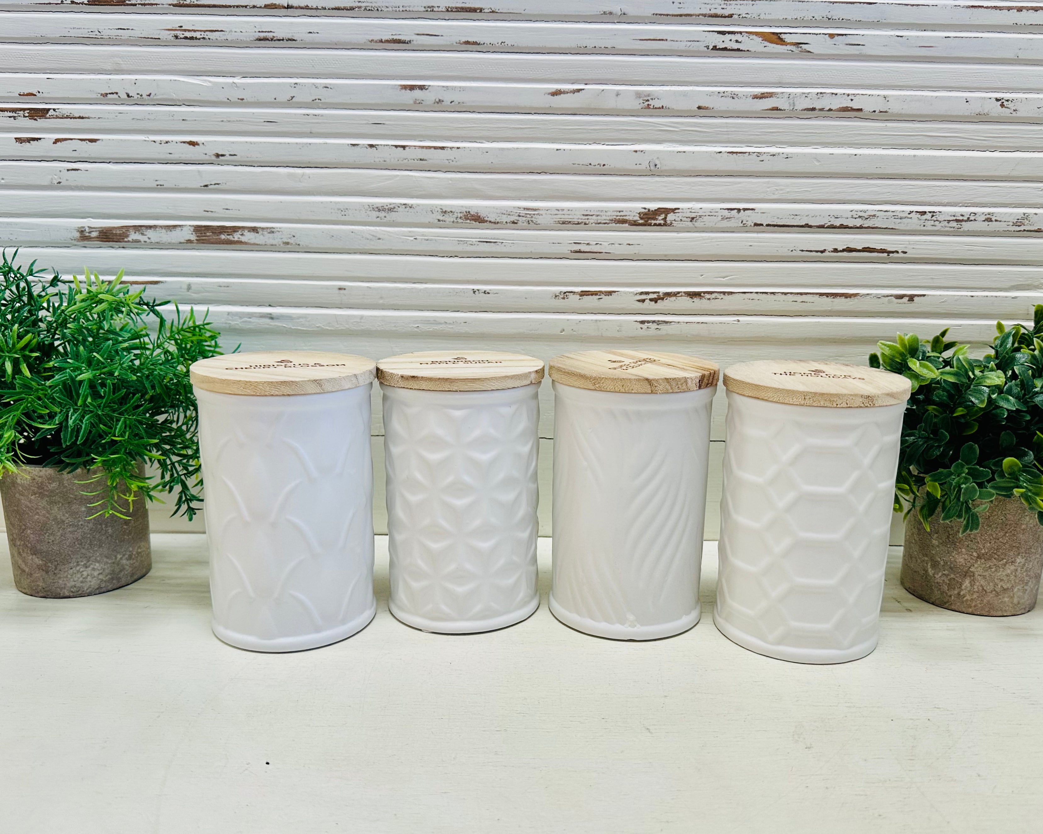 Swan Creek Round Ceramic Candles