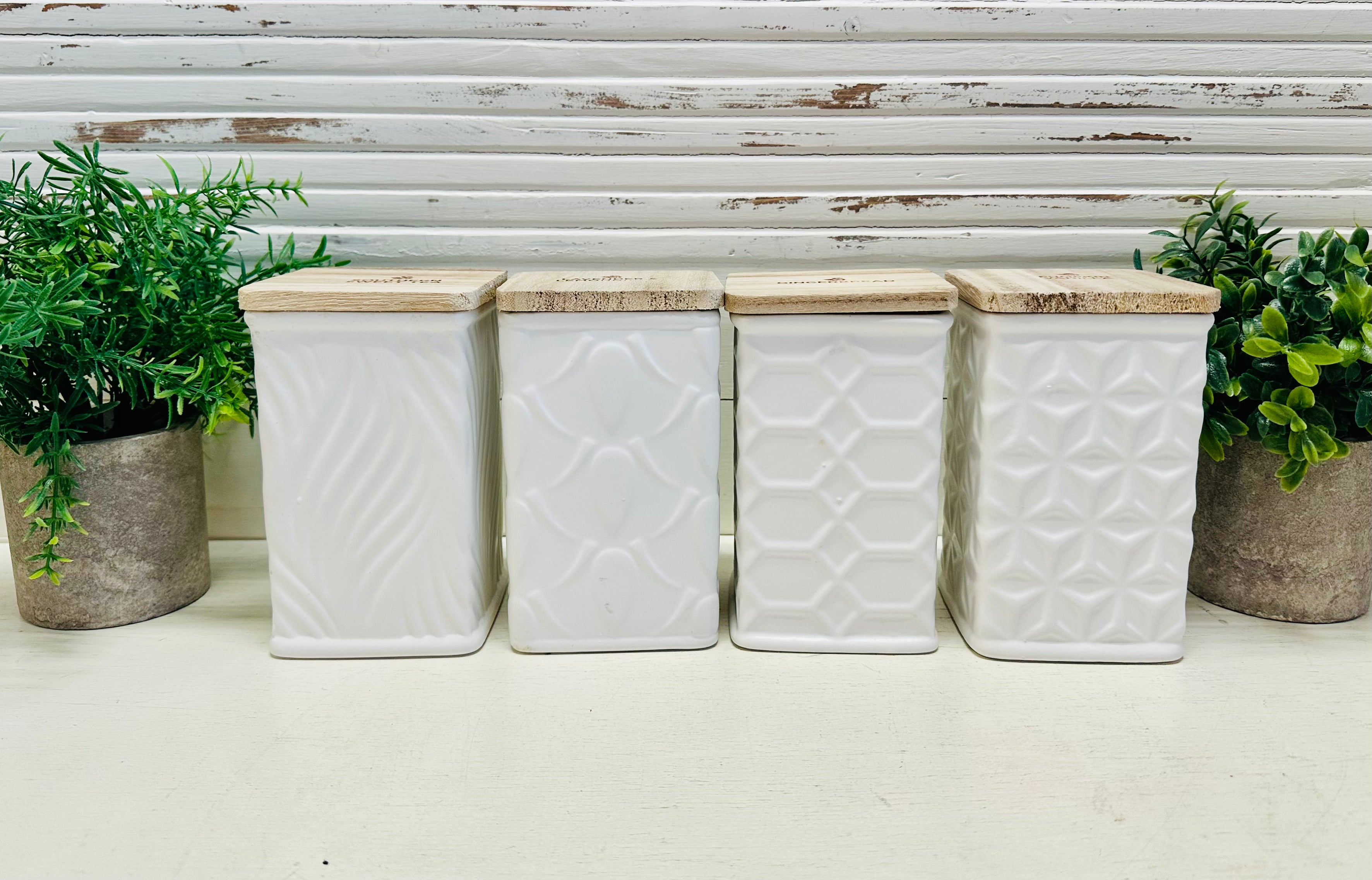 Swan Creek Sqare Ceramic Candles