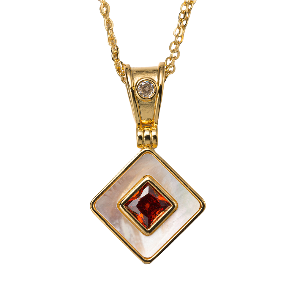 Jane Marie Birthstone Necklace