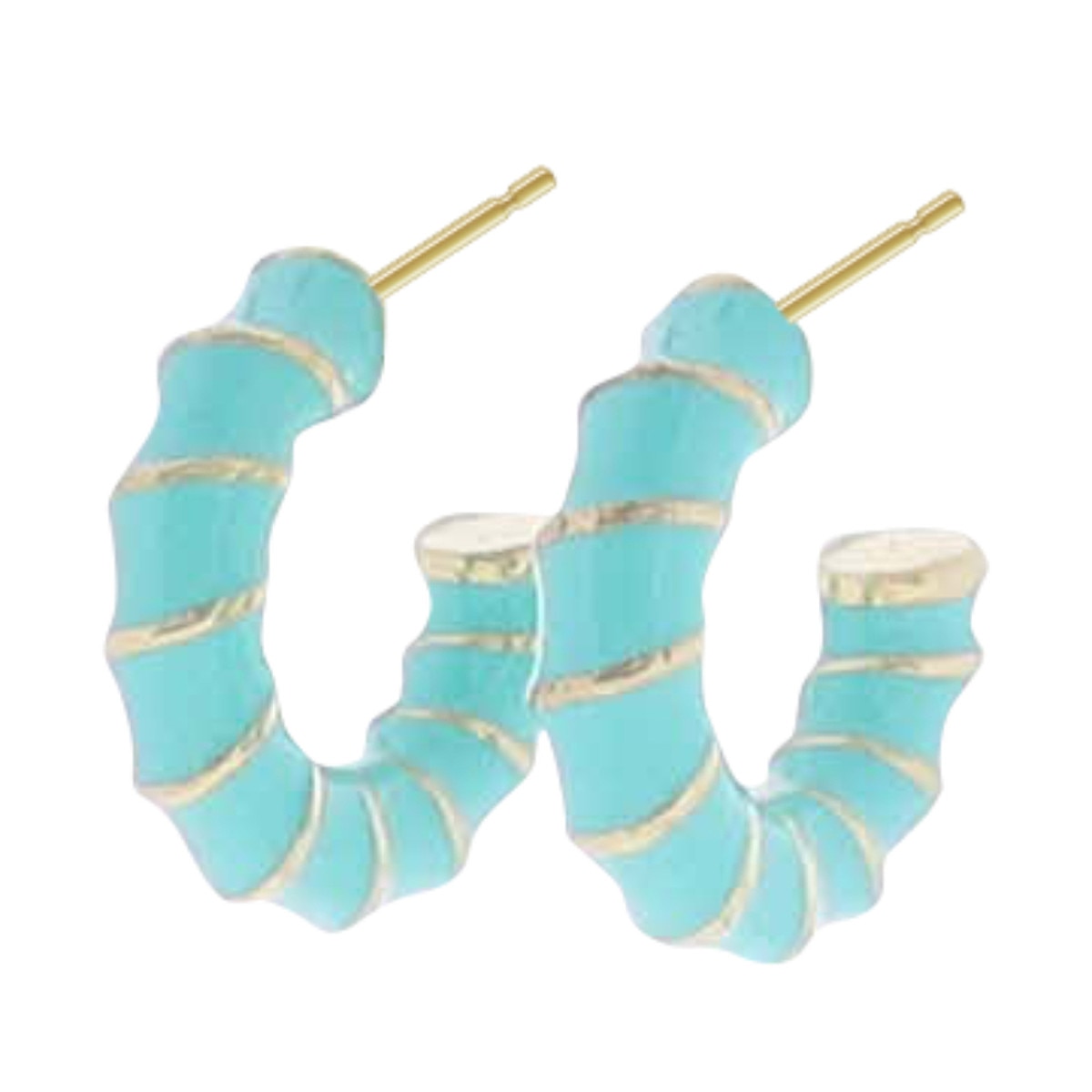 JM Twisted Hoop Earrings