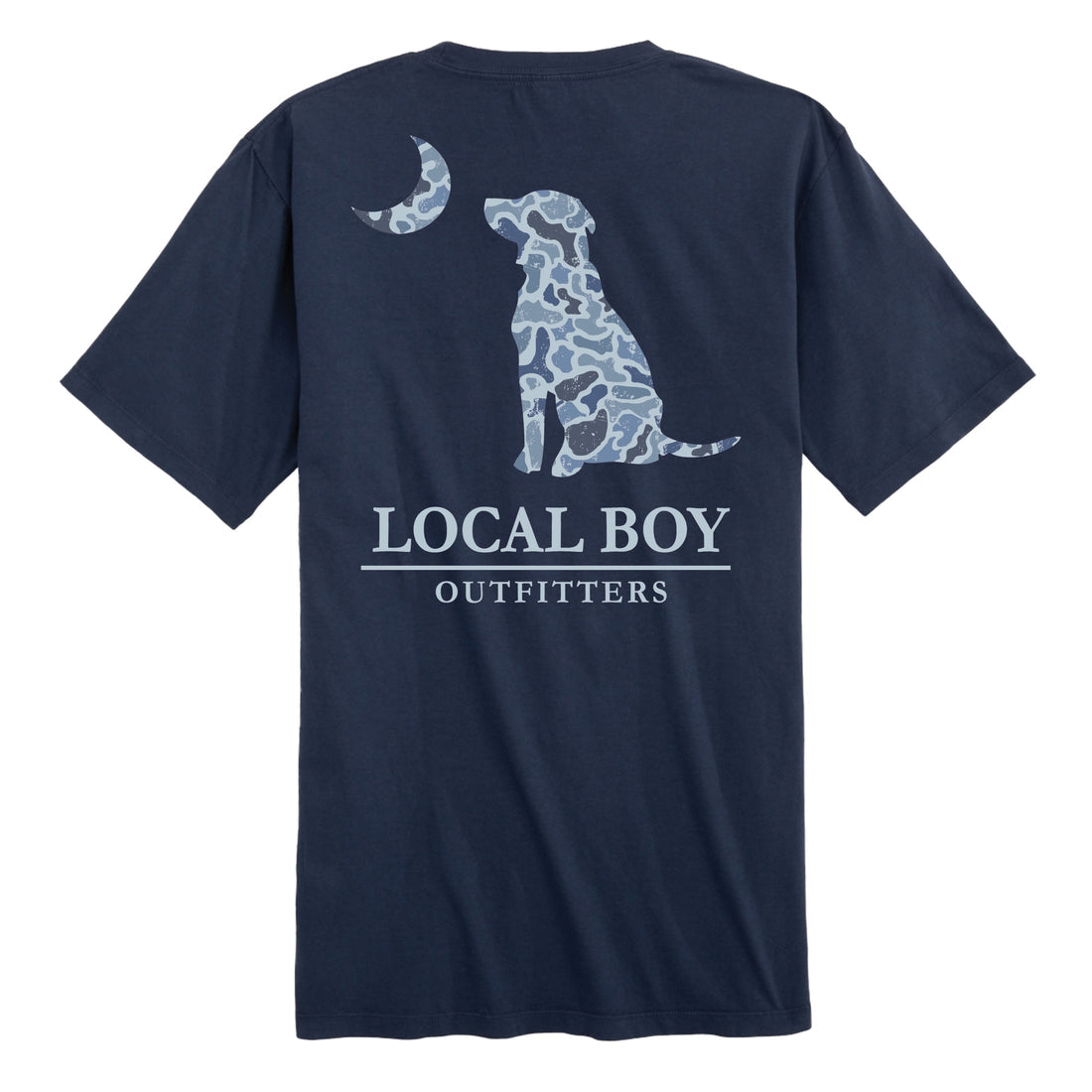 LB| Yth. Cobalt Dog & Moon Tee