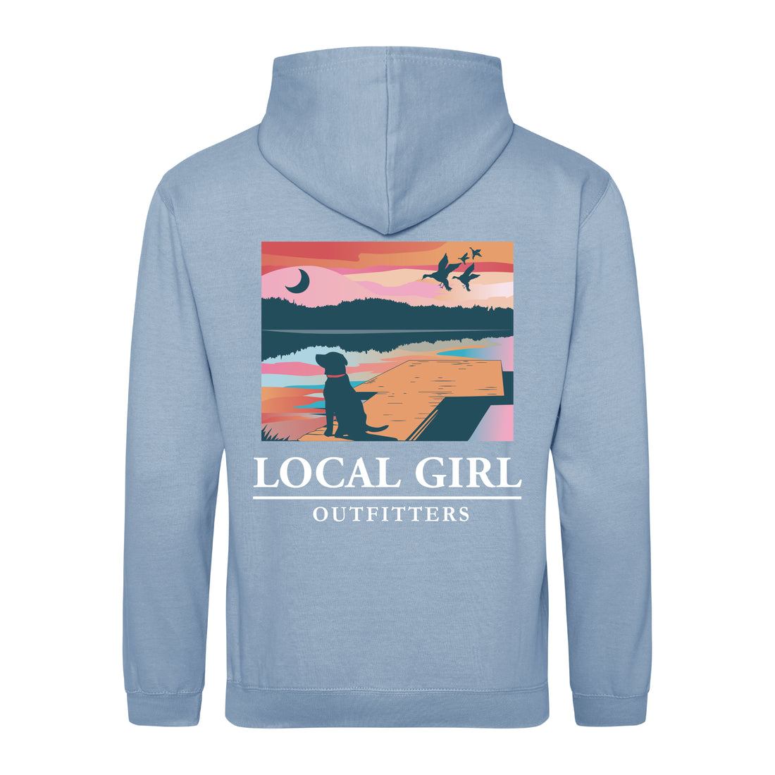 LG|Lab on Dock Hoodie