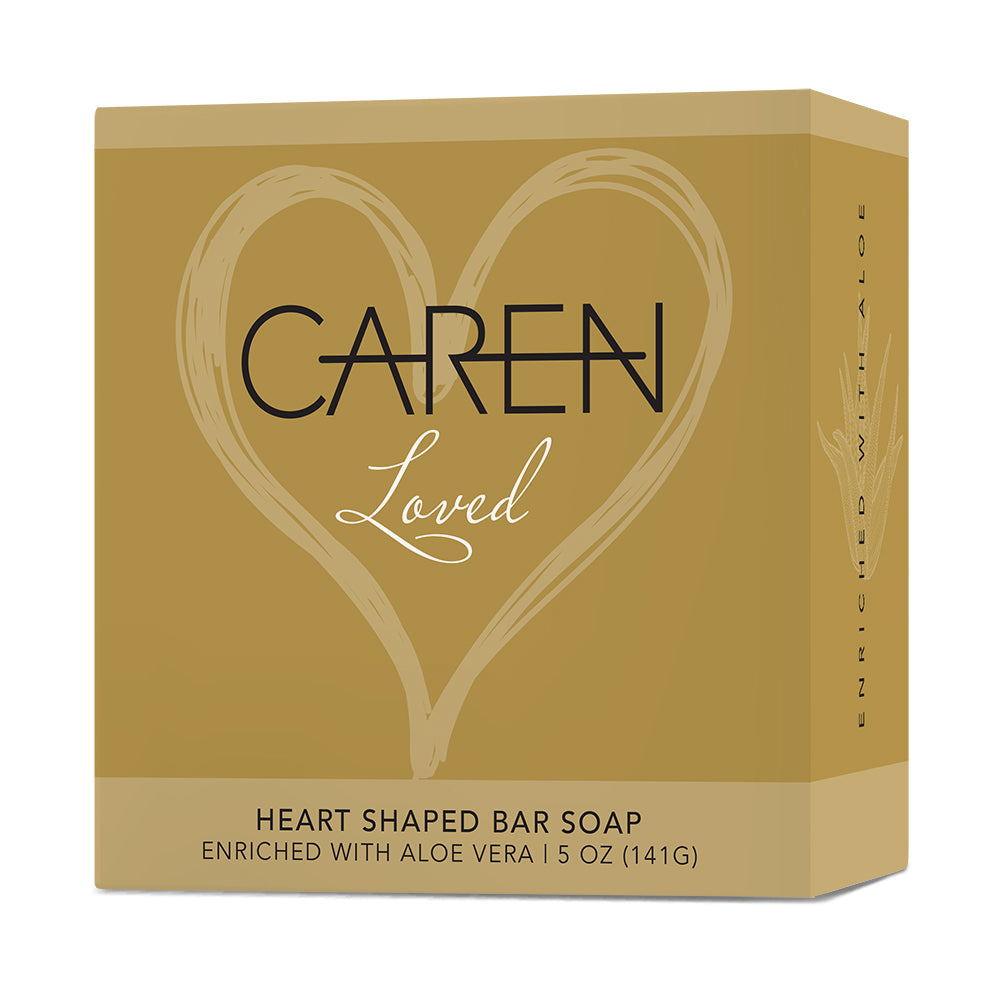 Loved Heart Bar Soap