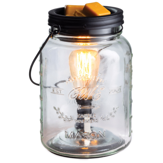 Glass Mason Jar Illumination Warmer