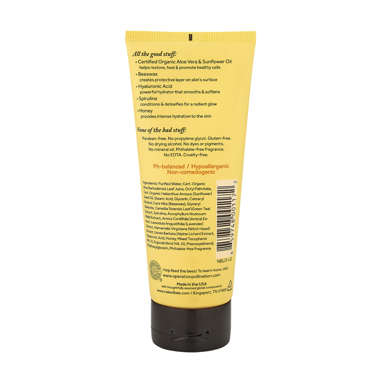Naked Bee Hand & Body Lotion 6.7oz