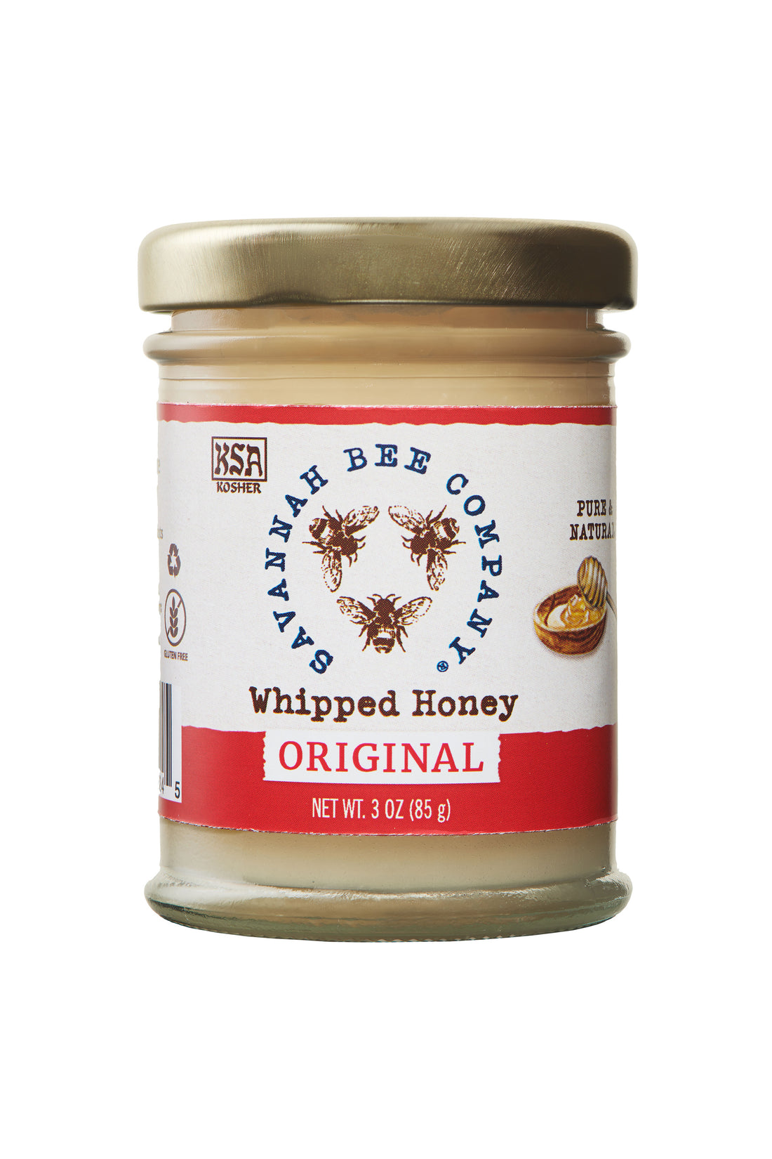 Savannah Bee Whipped Honey 3oz