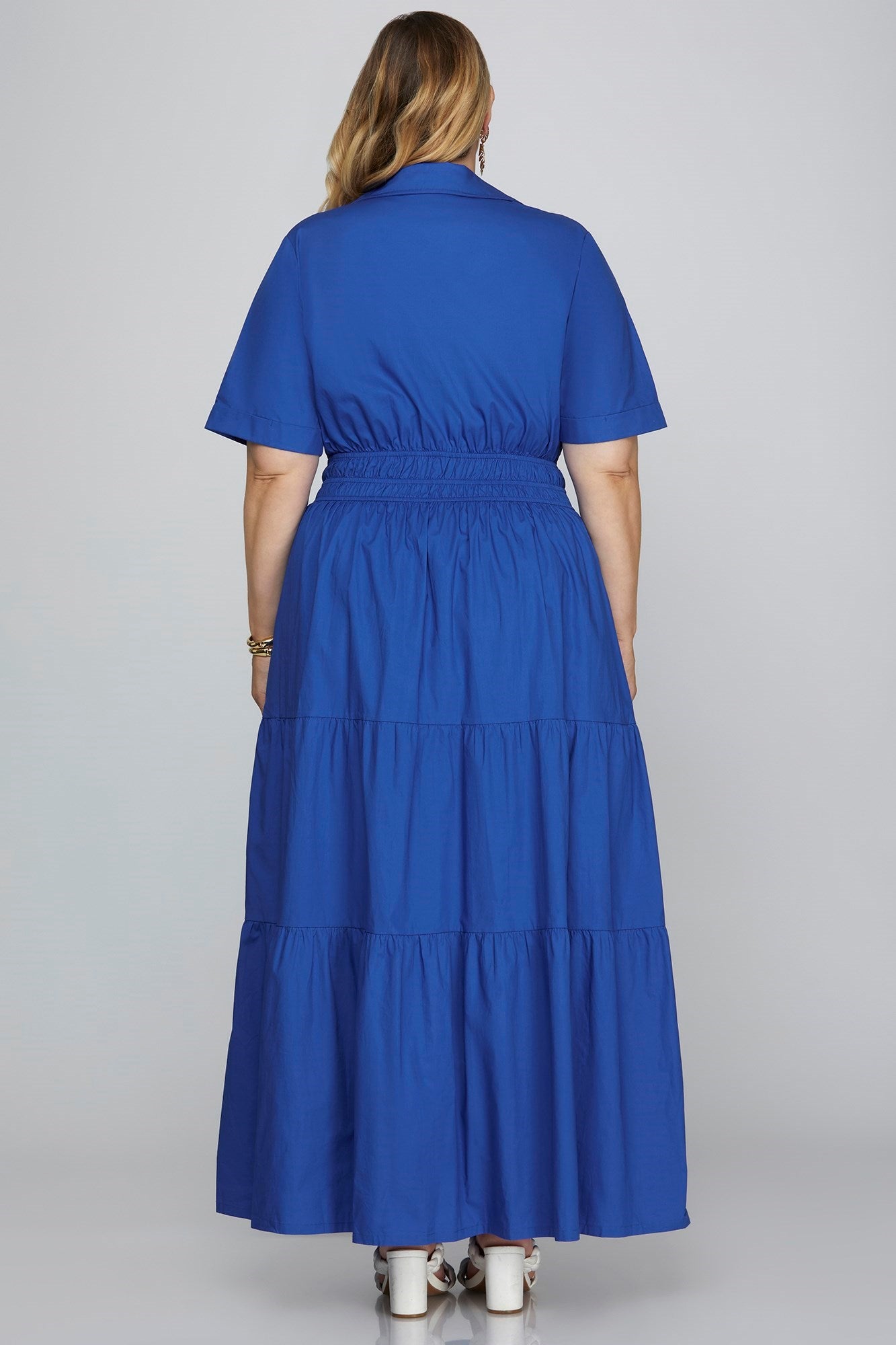 PS Cobalt Woven Maxi Dress