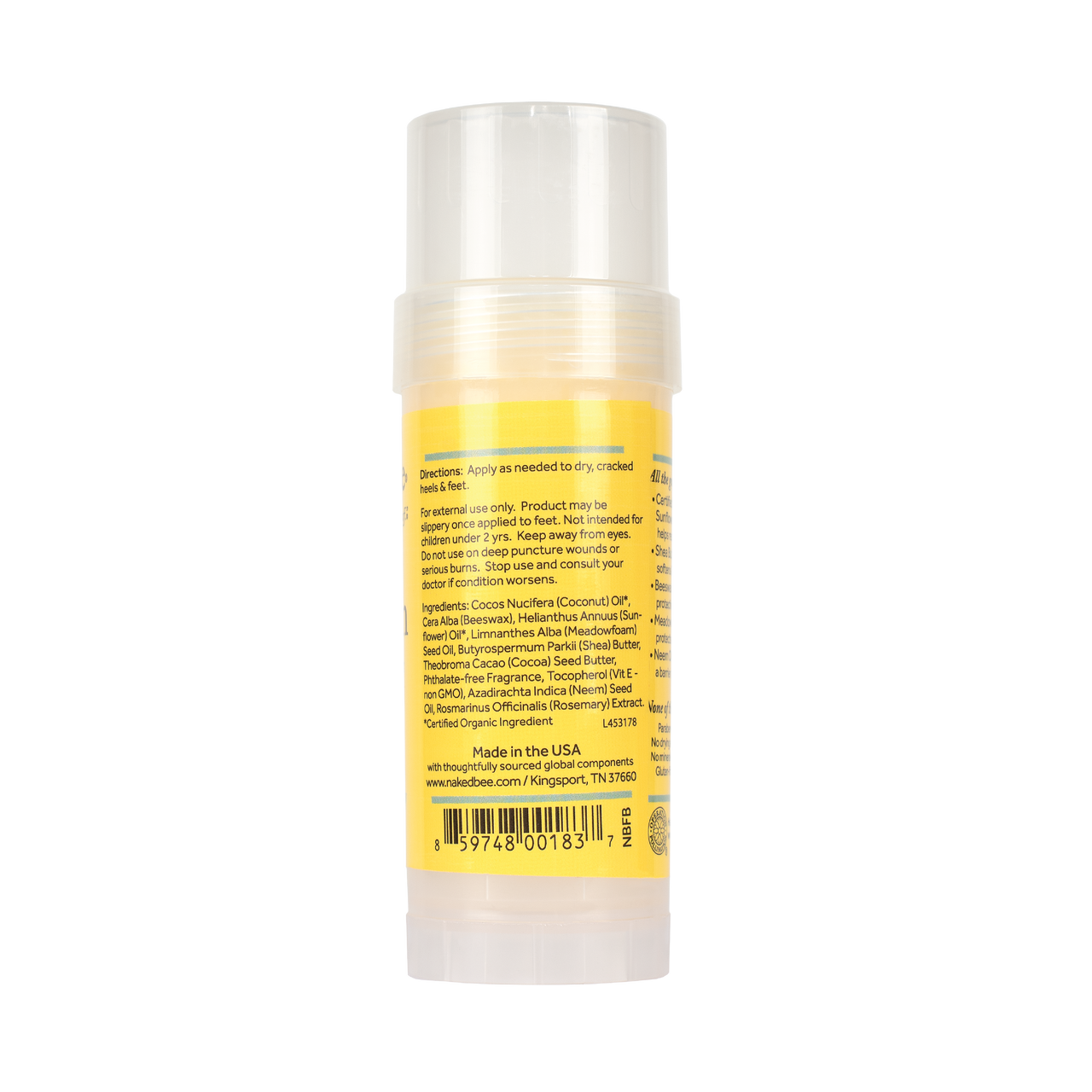Naked Bee Foot Balm