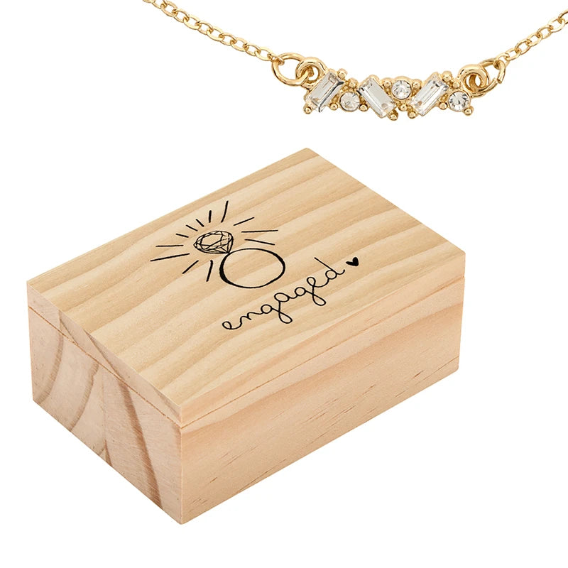 Engaged Box Necklace