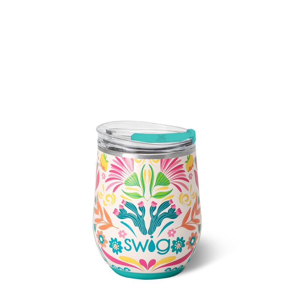 Baja Bloom Stemless Wine Cup 12oz