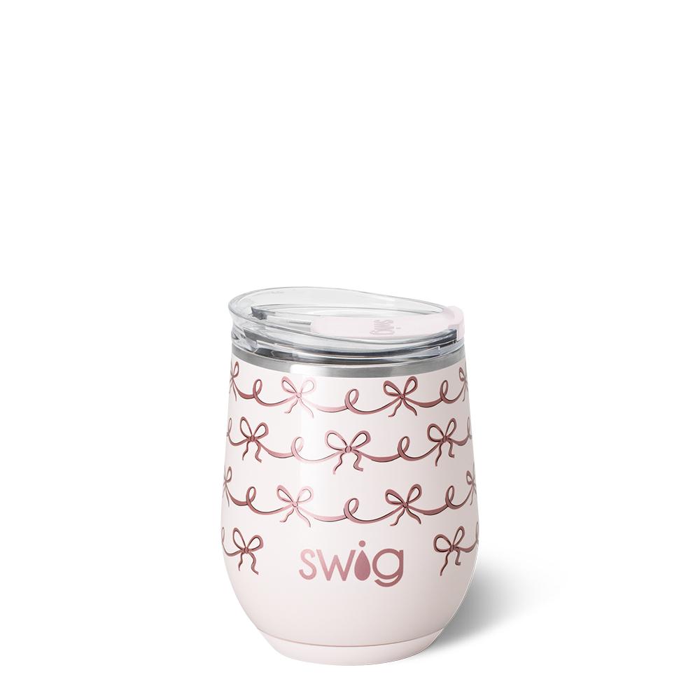 Pretty In Pink Stemless Wine Cup