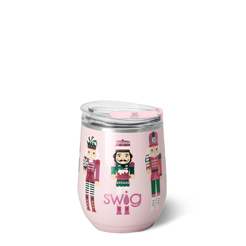 Sugar Plum Soldiers Wine Cup 12oz