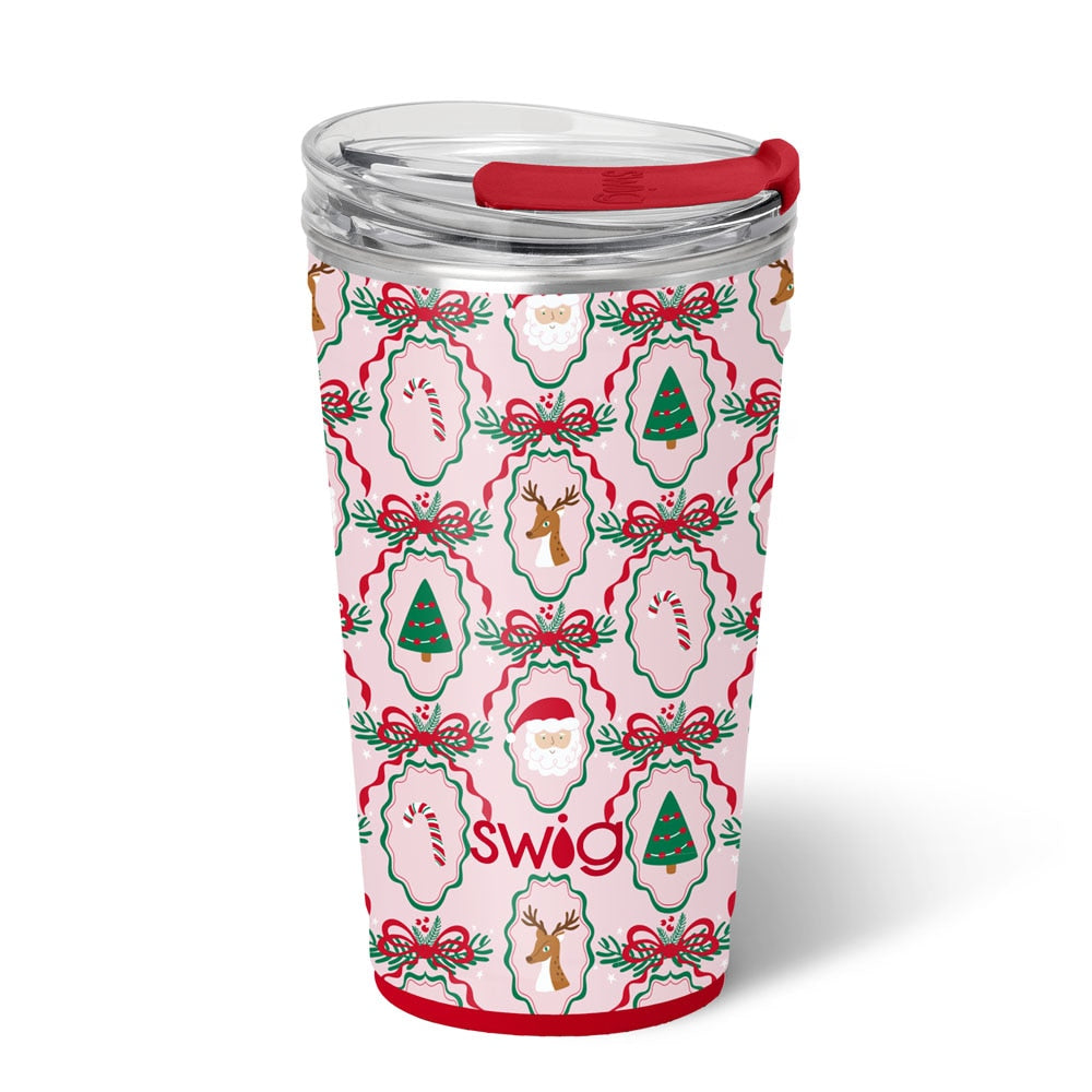 Christmas Cameos Party Cup 24oz