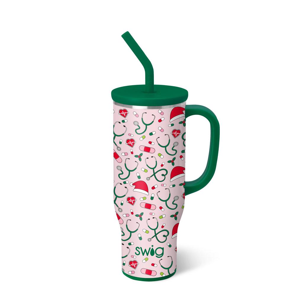 Santa's Scrubs Mega Mug 30oz