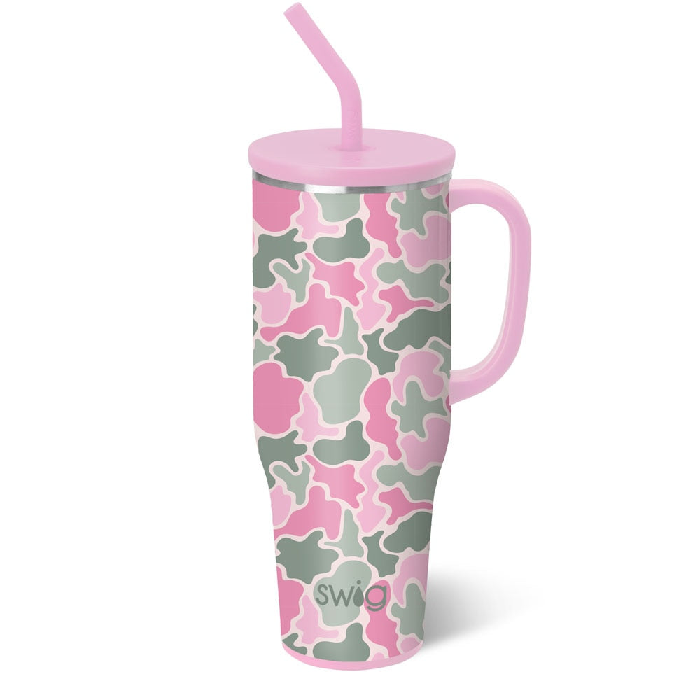 Blushing Camo Mega Mug 40oz