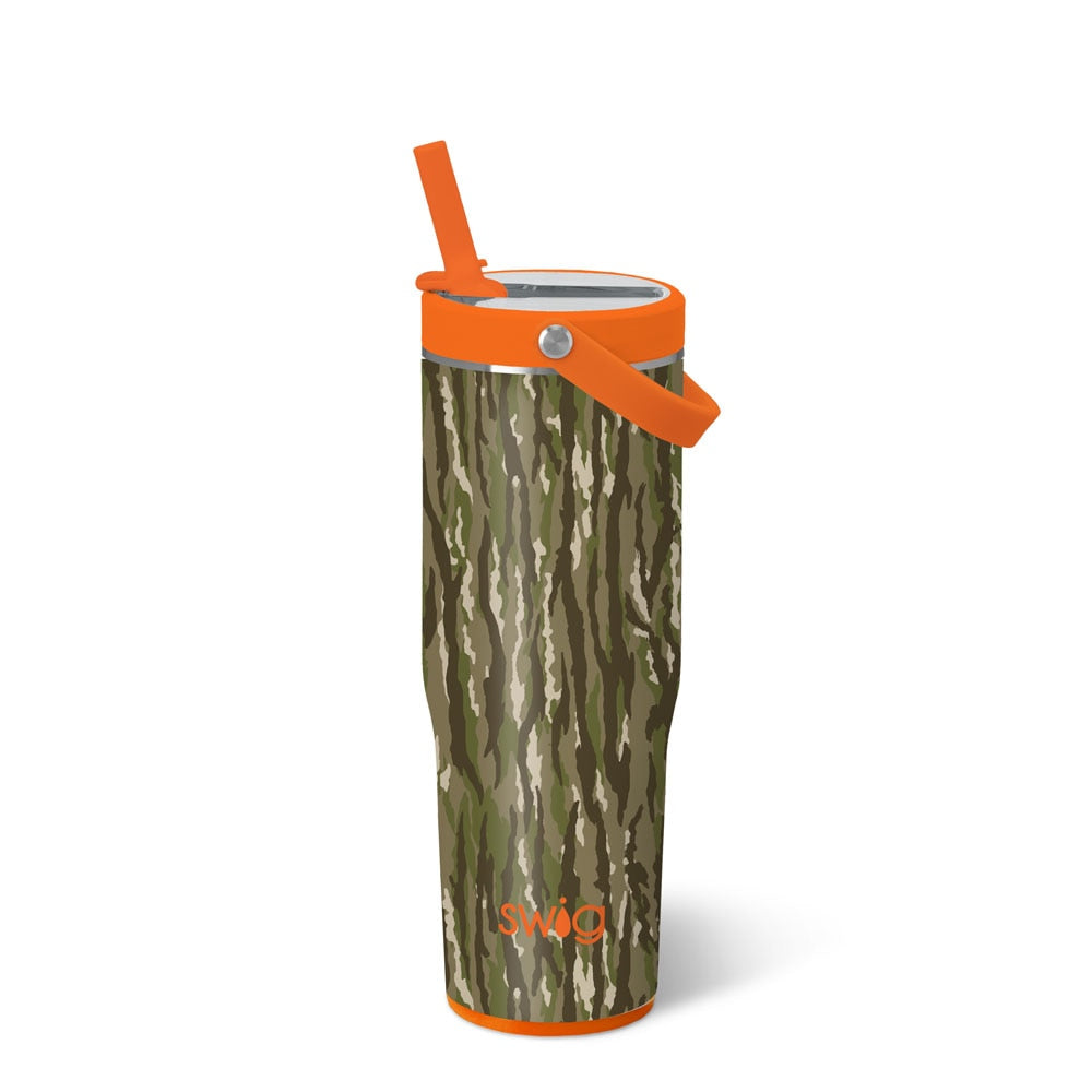Woodland Camo Leakproof To-Go Tumbler 30oz