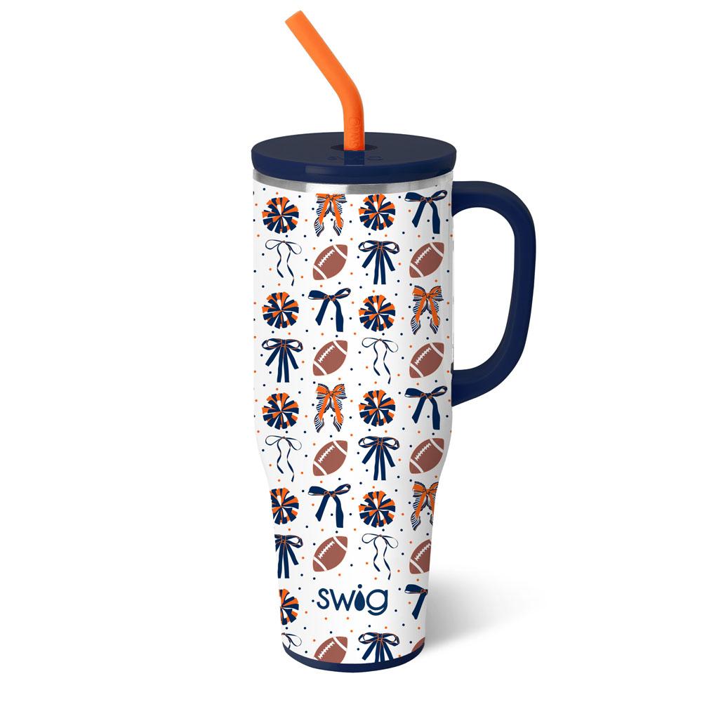 We’ve Got Spirit Mega Mug 40oz (Navy + Orange)