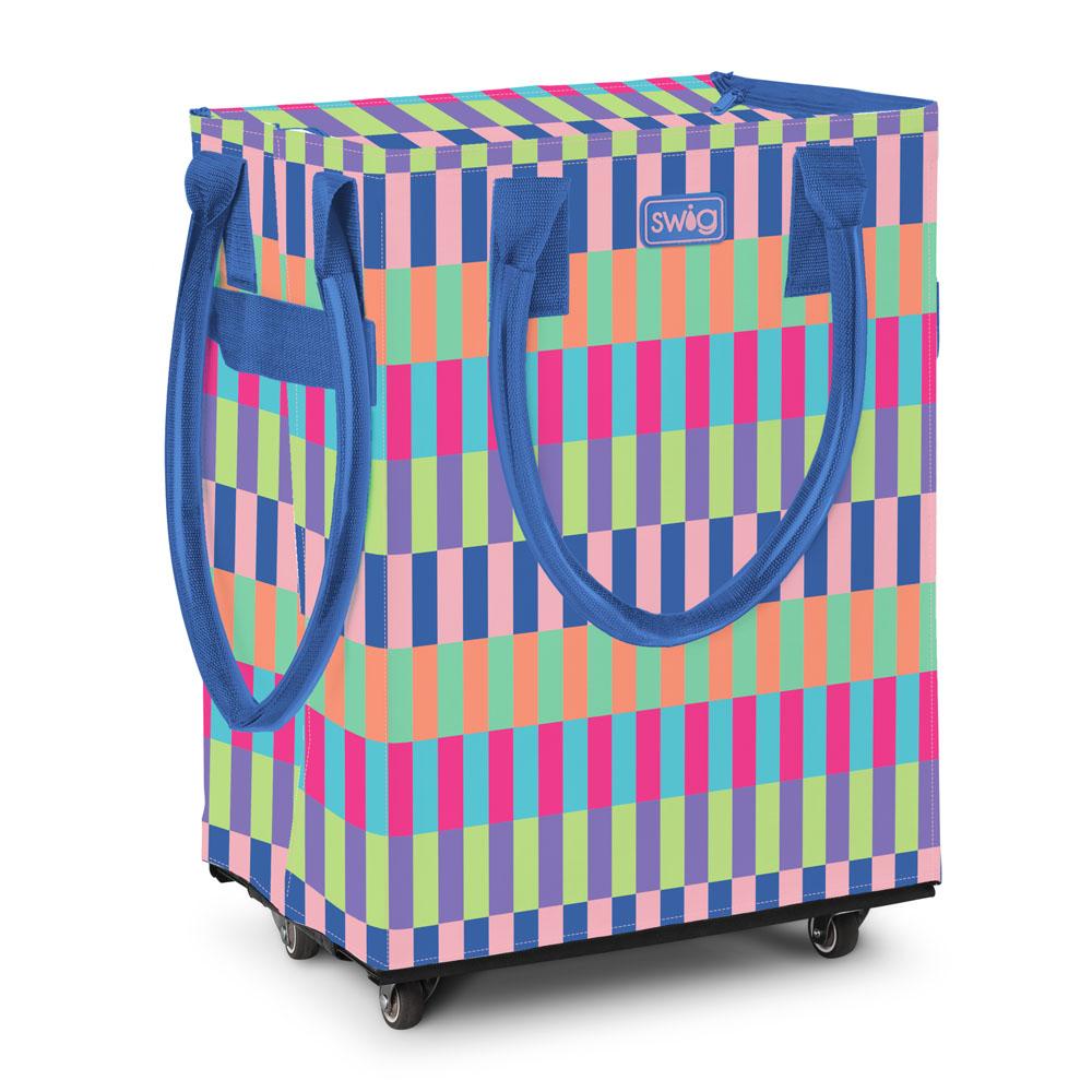 Brite Stripe Mega Tote Bag