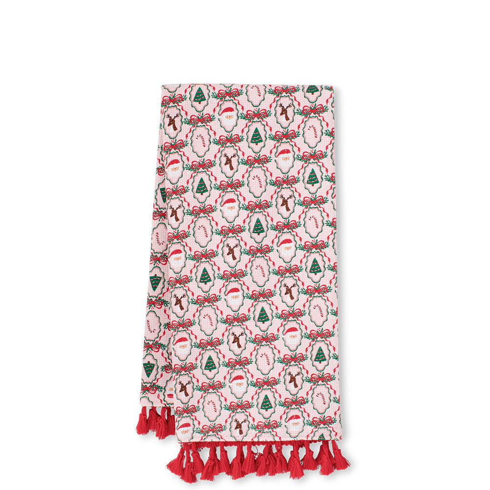 Swig| Christmas Cameos Tea Towel