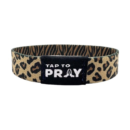 Tap To Pray™ Safari Leopard Wristband