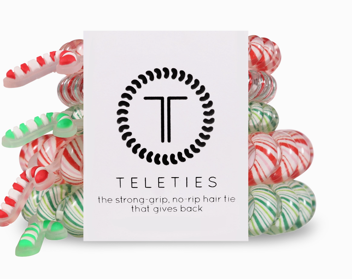 Candy Cane Christmas Teletie Mixed Pack