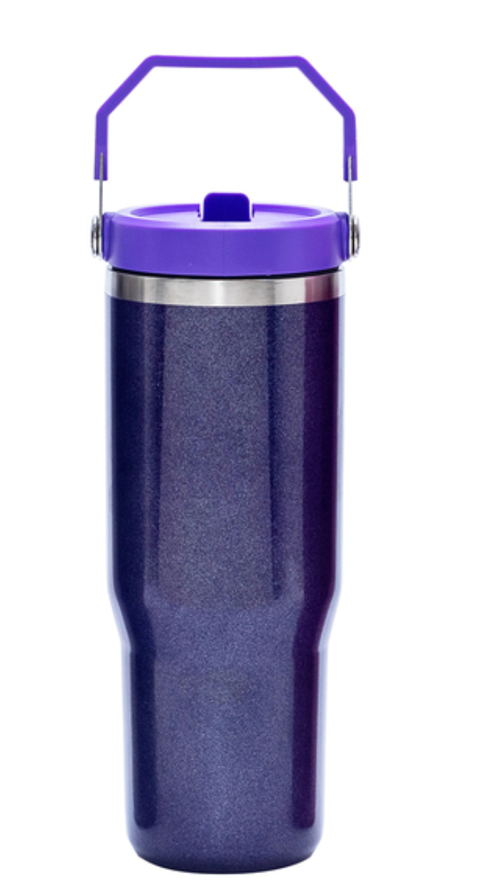 Stainless Steel Flip Tumbler