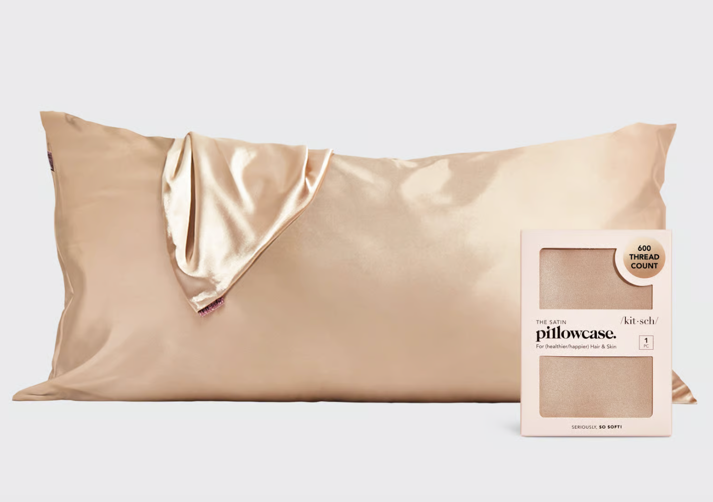 Kitsch Satin King Pillowcase