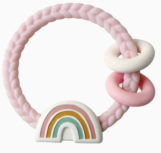 Ritzy Silicone Teether Rattles