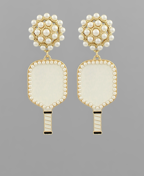 Pickleball Paddle Earrings