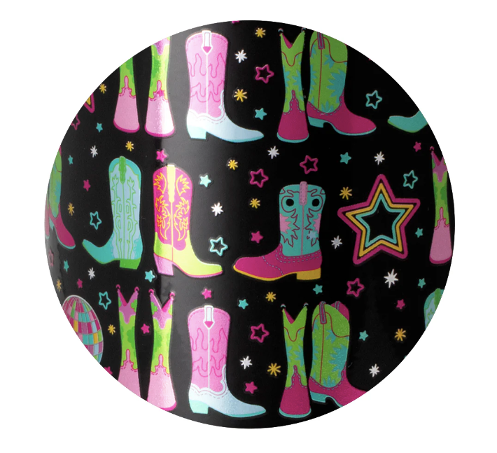 Disco Cowgirl Skinny Can Cooler 12oz