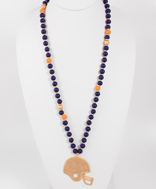 Football Helmet Necklace