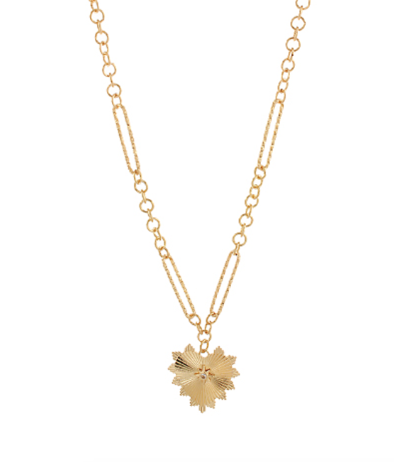 Starburst Heart Necklace