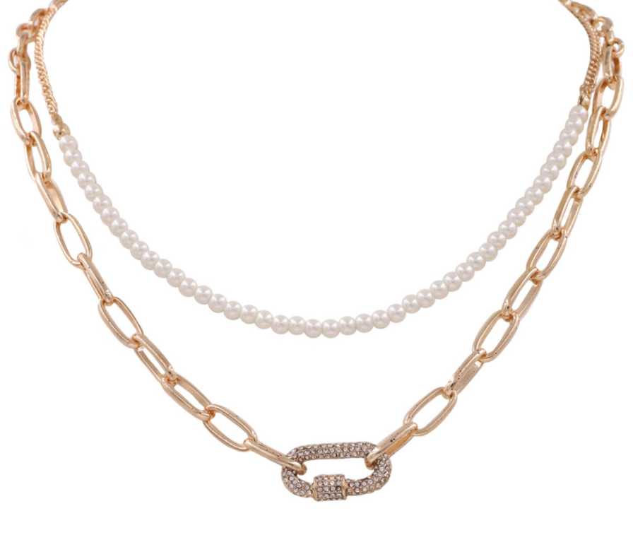Pearl Layered Necklace