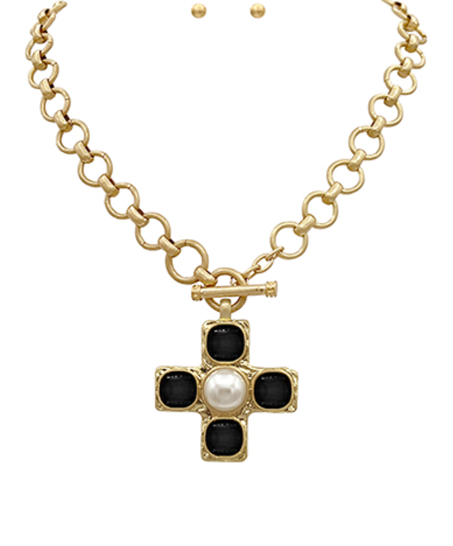 Black Vintage Cross