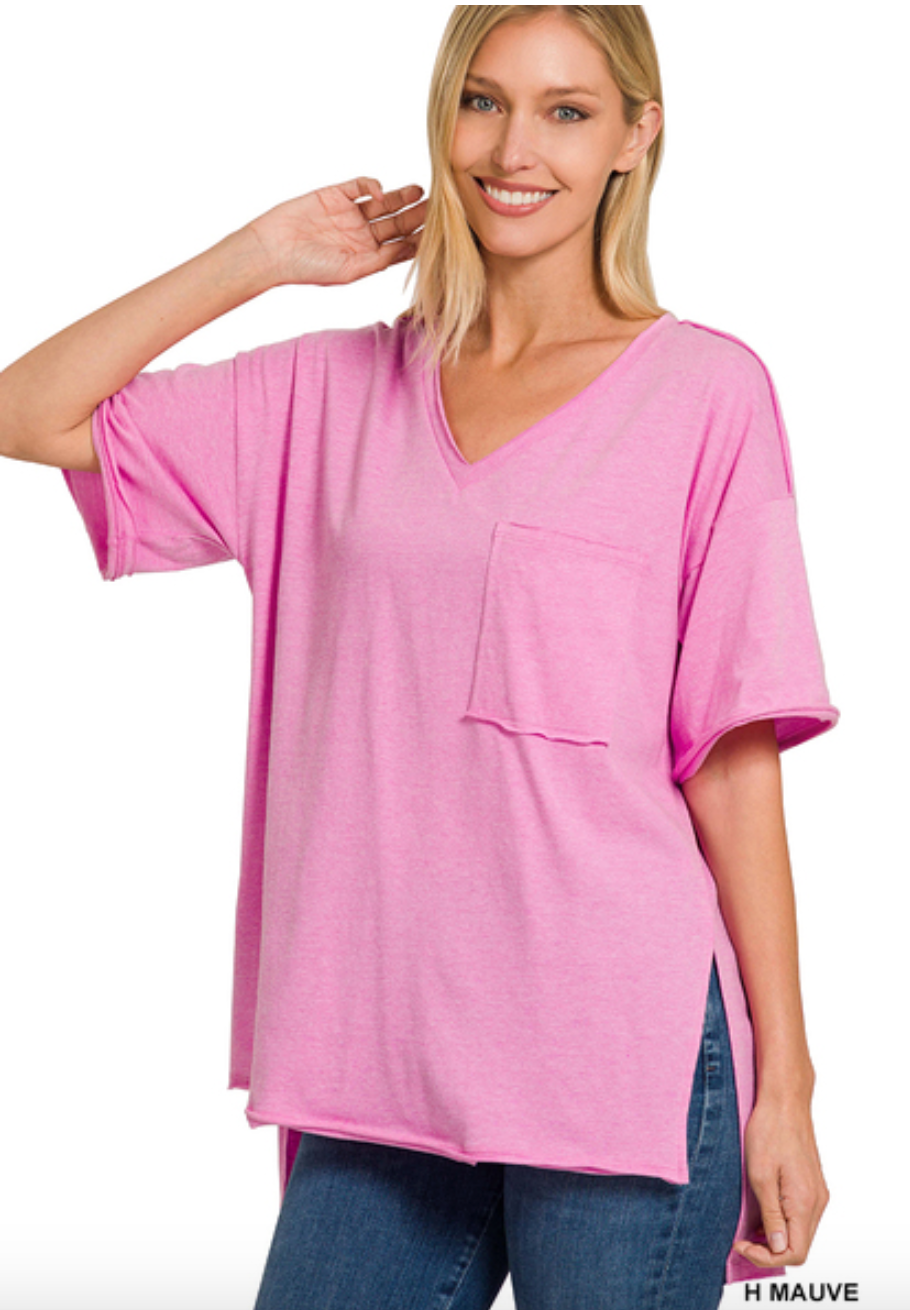 Raw Edge Boyfriend Tee