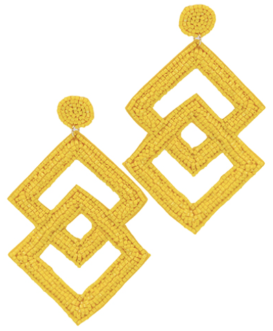 Double Diamond Earrings