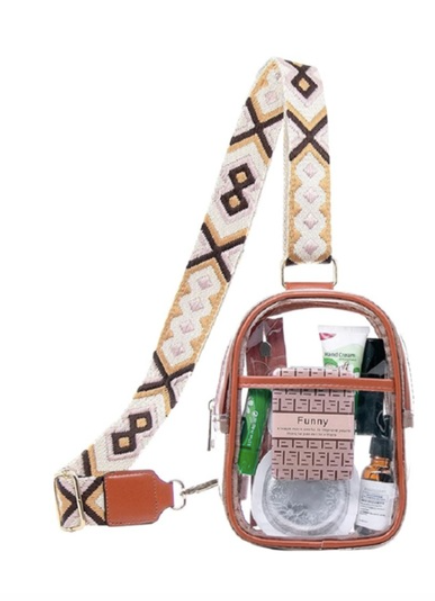 Clear Sling Bag w/ Strap